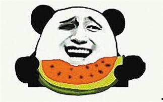 吃瓜群众开心图片卡通画,吃瓜群众开心图鉴